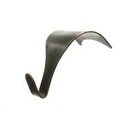 Nuovo 50 X Ganci Modanature Binario Appendini IN Bronzo Stile Antico Acciaio -