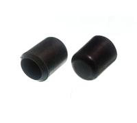 Nuovo 500 X Sedia Puntali Gomma Nera Proteggipavimento Bastone Ends 22mm 2.2cm