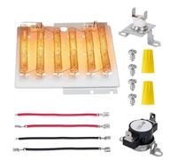 NUOVO 510329P WPY503978 ADE3SRGS175TW01 Kit elemento riscaldante per Speed | Con termostato ad alto limite e fusibile termico adatto per ADE3SRGS177TW01 ADE4BRGS177TW01 ADE4BRGS175TW01 ADE3SRGS173TW01