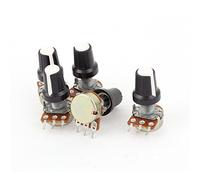 Nuovo 5pcs resistori variabili 10K OHM 3 terminali lineari rotanti audio B potenziometri tipo potenziometro Accessori specializzati