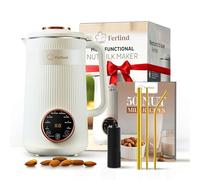 NUOVO 8-in-1 Macchina per latte di noci per latte di mandorle fatto in casa, latte di avena, latte di soia, bevande al latte senza latticini di cocco, latte a base vegetale - avvio ritardato