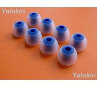 Nuovo 8 Pcs Grande ( C-Bl ) Ricambio Comfort Ear-Tips Adattatori per Jaybird X3