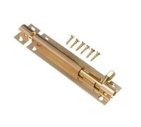 Nuovo 8 X Bulloni Della Porta Ottone Privacy Chiusura Scorrevole Gancio +