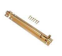 Nuovo 8 X Porta Bulloni Ottone Privacy Chiavistello Scorrevole Gancio + Custode