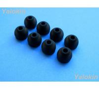 Nuovo 8pcs Grande (BK) Comfort Ricambio Ear-Tips Adattatori per Jaybird X3