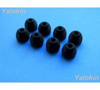 Nuovo 8pcs Medio (Nero) Comfort Set Adattatori Ear-Tips per Jaybird X3 Cuffie