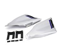 Nuovo ABS Plastica Moto Accessori Pannello Laterale Cover Argento Nero Blu
