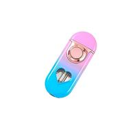 Nuovo Accendino butano con Contenitore Trasparente a Forma di Cuore, Accendino butano a Doppia Fiamma, Accendino Torcia Jet/Accendino Fiamma Morbida, Accendino Jet Flame commutabile Regalo carburant