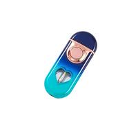 Nuovo Accendino butano con Contenitore Trasparente a Forma di Cuore, Accendino butano a Doppia Fiamma, Accendino Torcia Jet/Accendino Fiamma Morbida, Accendino Jet Flame commutabile Regalo carburant