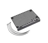 Nuovo Accessorio Moto Griglia Copertura Protettiva Radiatore Olio Nero