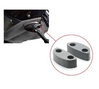NUOVO Adattatore Adattatore Estensore Riser Specchio Montaggio Grigio per BMW...