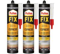 NUOVO adesivo di montaggio Pattex FIX Express 3 x 375 g fortemente aderente a...