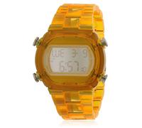 Nuovo adidas Caramelle Giallo Acrilico Resina Cinturino Digital Cronografo Watch