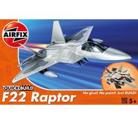 Nuovo Airfix Veloce Costruzione F22 Raptor - J6005
