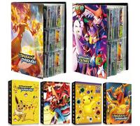 Nuovo album di carte Pokémon, raccolta di mappe 128/240/432 Pezzi, supporto per Charizard, album per ritagli Pikachu Brilliant Stars VMAX GX EX, album di raccolta, regalo 432 pezzi di gioia,Detective