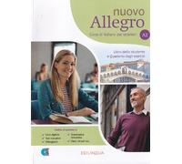 Nuovo Allegro A2. Libro dello studente e Quaderno degli esercizi. Corso d'italiano per stranieri