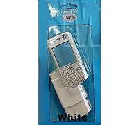 Nuovo alloggiamento Fascia Housing di ricambio per telefono cellulare e coperchio della batteria anteriore e posteriore compatibile per Nokia N70 - Bianco/White