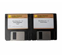 Nuovo Amiga OS Workbench 1.3 Disk Set Cloanto Edition 3.5" Real New DD Floppy...