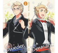 Nuovo anime Hetalia The World Twinkle Character CDs Vol.4 Danimarca e Svezia ...