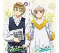 Nuovo anime Hetalia The World Twinkle Character CDs Vol.6 Finlandia ed Estoni...