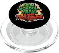 Nuovo anno scolastico Stesso Procrastinazione Divertente Ritorno A Scuola PopSockets PopGrip per MagSafe