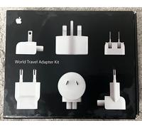 Nuovo & Aperto Scatola Apple Mondo Adattatore da Viaggio Kit M8794G/B Bianco