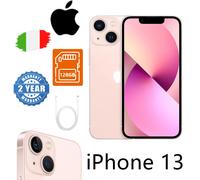 NUOVO Apple iPhone 13 - 128GB - Rosa (Sbloccato) Garanzia 24 MESI