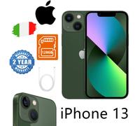 NUOVO Apple iPhone 13 - 128GB - Verde (Sbloccato) Garanzia 24 MESI