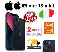 NUOVO Apple iPhone 13 mini - 256GB - Mezzanotte (Sbloccato) ✔️Garanzia 24 MESI