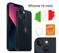 NUOVO Apple iPhone 13 mini - 256GB - Mezzanotte (Sbloccato) ✔️Garanzia 24 MESI