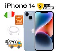 NUOVO Apple iPhone 14 - 256GB - Blu (Sbloccato) Garanzia 24 MESI Originale