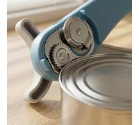 Nuovo apribottiglie aggiornato e che risparmia fatica, apribottiglie manuale, robusto e durevole. Adatto per aprire varie lattine, taglio pulito senza graffiare le mani. Il design ergonomico dell'impu