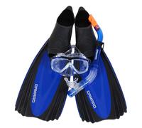 Nuovo Aqualung/Camaro Pro Adj Set Immersione Erl 36-48 Maske, Pinne, Boccaglio