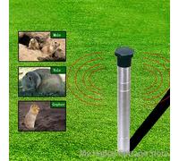 Nuovo arrivo Repellente per animali ad ultrasuoni Talpa, Serpenti, Volte, Repellente per gopher Controllo dei parassiti per la casa, il giardino, il prato # 32052 32052