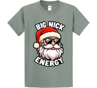 Nuovo Art Society BIG NICK ENERGY TOON STONE GREEN T-Shirt S-4XL UGLY CHRISTMAS
