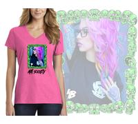 Nuovo Art Society Donna Bailey Show Vol. 1 Rosa Scollo A V Maglietta