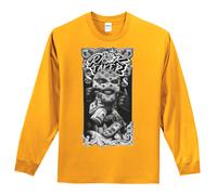 Nuovo Art Society RISK TAKER GOLD T-Shirt LS Piccolo-4XL Grande Fatto Negli USA