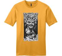 Nuovo Art Society RISK TAKER GOLD T-Shirt Piccolo-4XL Grande Fatto Negli USA
