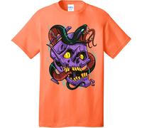 Nuovo Art Society Tatuaggio Flash Vol. 1 Arancione Neon Maglietta SM-4XLARGE IN