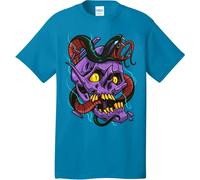 Nuovo Art Society Tatuaggio Flash Vol. 1 Neon Blu Maglietta SM-4XLARGE Made IN