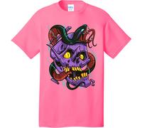 Nuovo Art Society Tatuaggio Flash Vol. 1 Neon Rosa Maglietta SM-4XLARGE Made IN