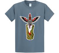 Nuovo Art Society Tatuaggio Flash Vol. 3 Pietra Blu Maglietta SM-4XLARGE IN USA