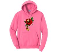 Nuovo Art Society Tatuaggio Flash Vol. 4 Neon Rosa Felpa SMALL-4XLARGE Made IN