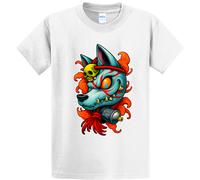 Nuovo Art Society Tatuaggio Flash Vol. 6 Bianco Maglietta SMALL-6XLARGE Made IN