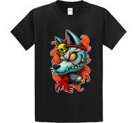 Nuovo Art Society Tatuaggio Flash Vol. 6 Nero Maglietta SMALL-6XLARGE Made IN Ua