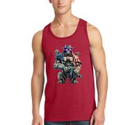 NUOVO Art Society UNCLE SAM 2.0 ROSSO Canottiera SMALL-4XLARGE LIMITED EDITION