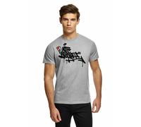 NUOVO Art Society x Retro Kings MORALES GRAFFITI t-Shirt grigio SMALL-3XLARGE