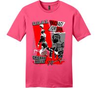 Nuovo Art Society x SWOD Air Mj 23 80s Maglietta Neon Rosa SM-4XLARGE Made IN Ua