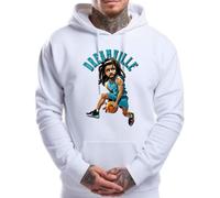 Nuovo Art Society X SWOD J COLE DREAMVILLE Felpa Bianca Piccola-4XL Impegnata