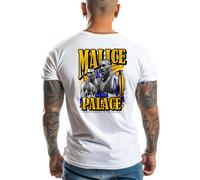 Nuovo Art Society x SWOD MALICE AT THE PALACE T-Shirt Bianca Frontale/Posterior